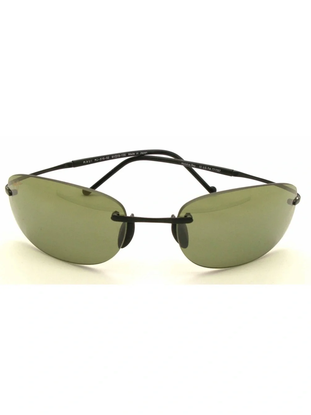 Maui Jim Honolua Bay MJ-516-02 rimless polarized sunglasses